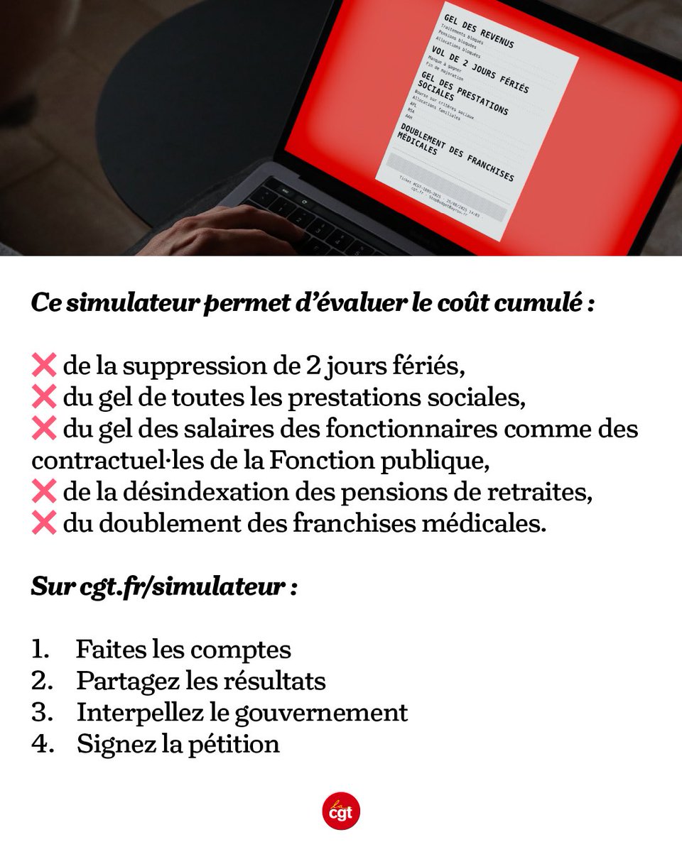 La CGT tweet media