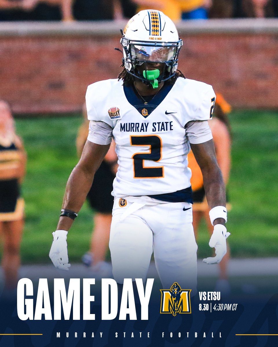 GET UP... IT'S GAMEDAY!

🆚 ETSU
⏰ 4:30 p.m. CT
📍 Johnson City, Tenn.
📺: shorturl.at/NQKtf
📻: shorturl.at/zMZLd
📊: shorturl.at/wnDKt

#GoRacers🏇