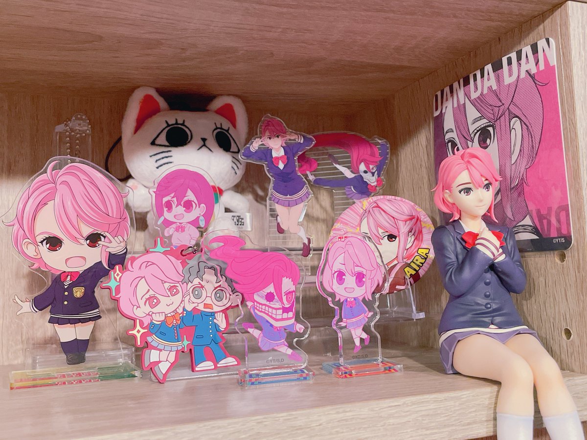 ダンダダンコーナーできた👽🩷
ほぼ推しのアイラちゃんだけど！