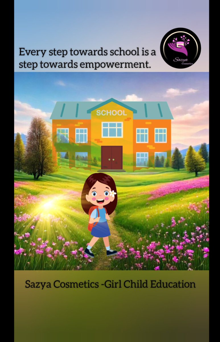 bloomfloral2025's tweet photo. “Light your beauty, light their future  Sazya leads the way.”

#LightThePath

#BeautyWithPurpose

#GlowForChange

#SazyaForEducation

#ShineAndInspir https://t.co/fL8fn6wCsY