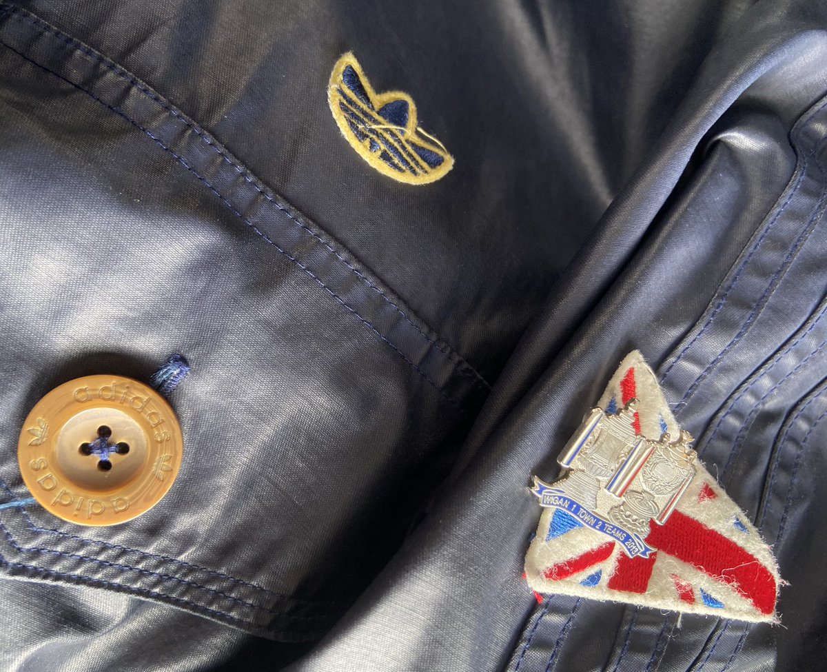 Flag has been highjacked by the lunatics again. The mid 90s reclaimed it so it could be celebrated by ALL OF US.
It will find its rightful place once again.
#Wigan #wafc #LoveNotHate #FootballAgainstRacism