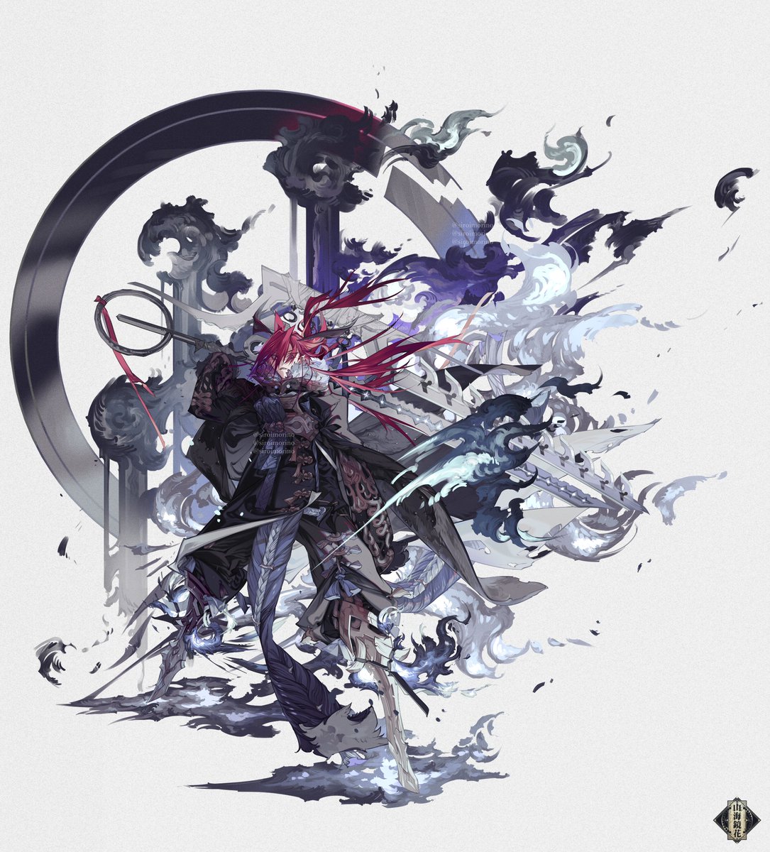 siroimorino's tweet image. 山海镜花/「太子長琴」「祝融」