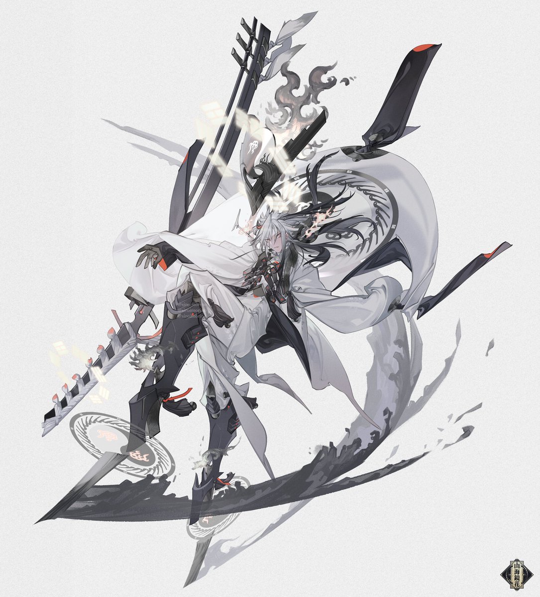 siroimorino's tweet image. 山海镜花/「太子長琴」「祝融」