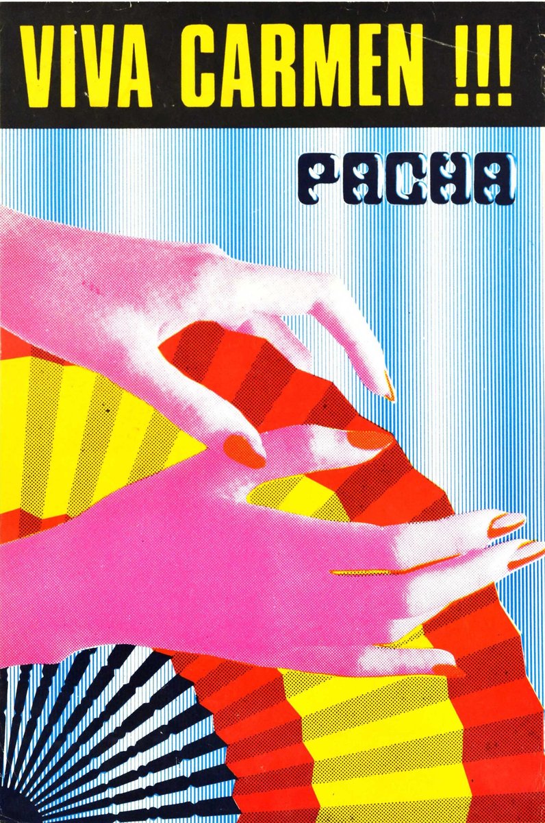 #LotOfTheDay *2 Weeks* to our original vintage posters auction 20 September sale — view catalogue and bid now at antikbarauctions.com/catalogue/lot/…

Lot 166: Viva Carmen!!! Pacha (1990s)

#AntikBar #VintagePoster #Auction #Ibiza #Nightclub #PachaIbiza More info/links antikbar.co.uk/pages/antikbar…