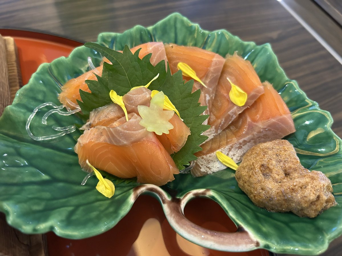 ビワマス食べられとは思わなかった！