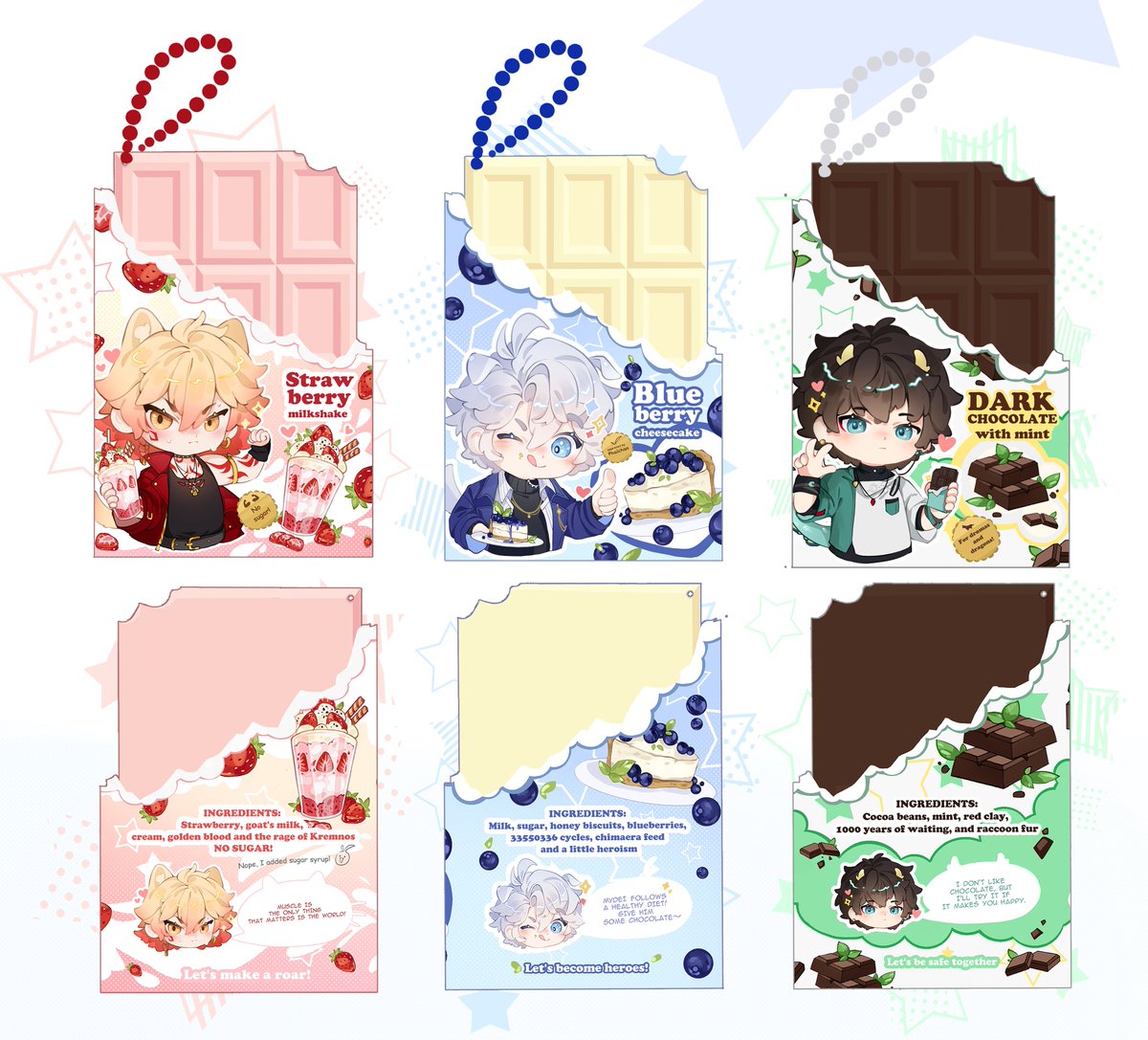 Special chocolate!🤤
#hsr #mydei #phainon #danheng