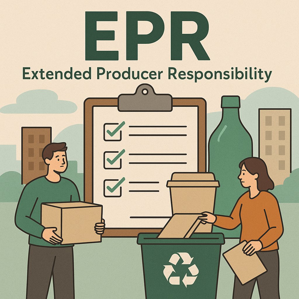 QuantumWasteLtd's tweet photo. Big shift 📦♻️ Extended Producer Responsibility (EPR) puts packaging waste back on producers. Cleaner recycling, less contamination, stronger circular economy. Read more 👉https://t.co/4x08Dv13Jm https://t.co/c8yQezReHH