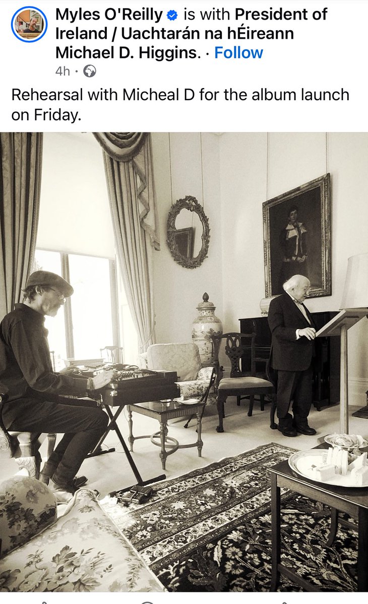 LaurenceTheBird's tweet image. The ego of #MichaelDHiggins is off the charts, and the role of An Uachtarán has been severely damaged by him