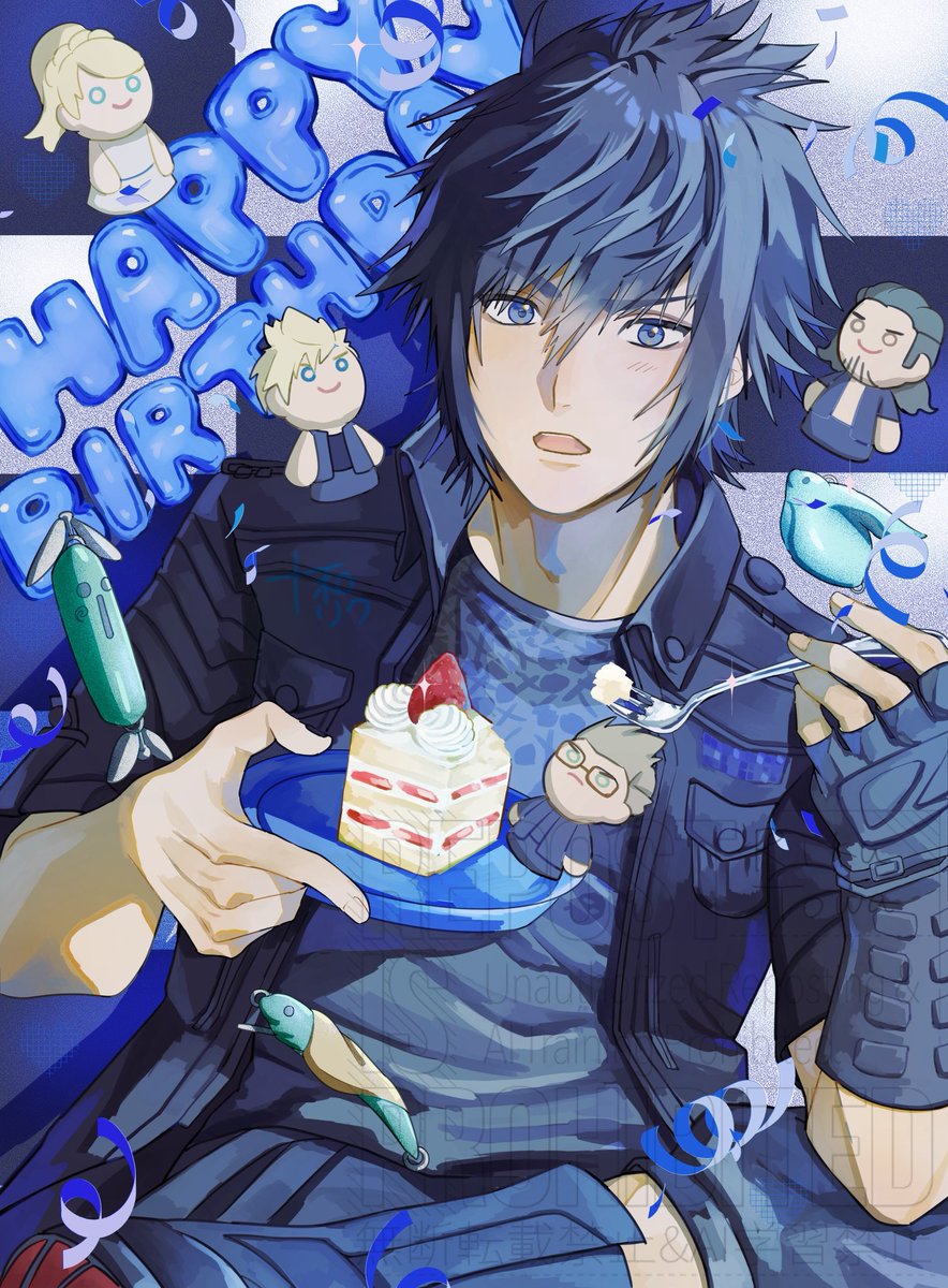 ノクト誕生日おめでとう！人間らしく優しいノクトがいつまでも大好きです！
#ノクティス生誕祭2025 #HBDNoctis