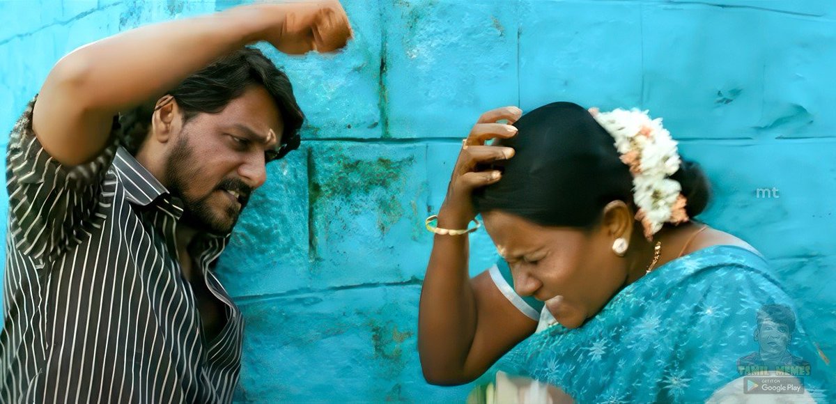 mersal_kv's tweet photo. Nee pandra velaiku lam un purushan ah than dii potu adikuranga 😒

#jothika https://t.co/fB76xJZAsG