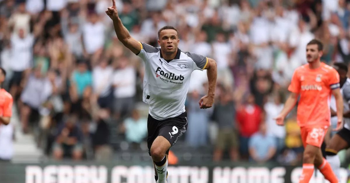 Carlton Morris has become the first Derby County player to start the season with four goals in his first four games since Malcolm Christie in 2000 🔥🐏

#DCFC