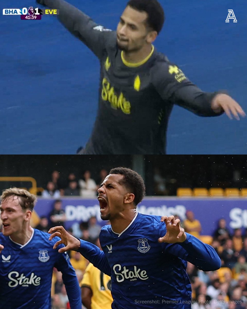 Earlier this year, Iliman Ndiaye scored away at Brighton — and impersonated a seagull.

Today, he has scored at Wolves — and pretended to be a wolf.