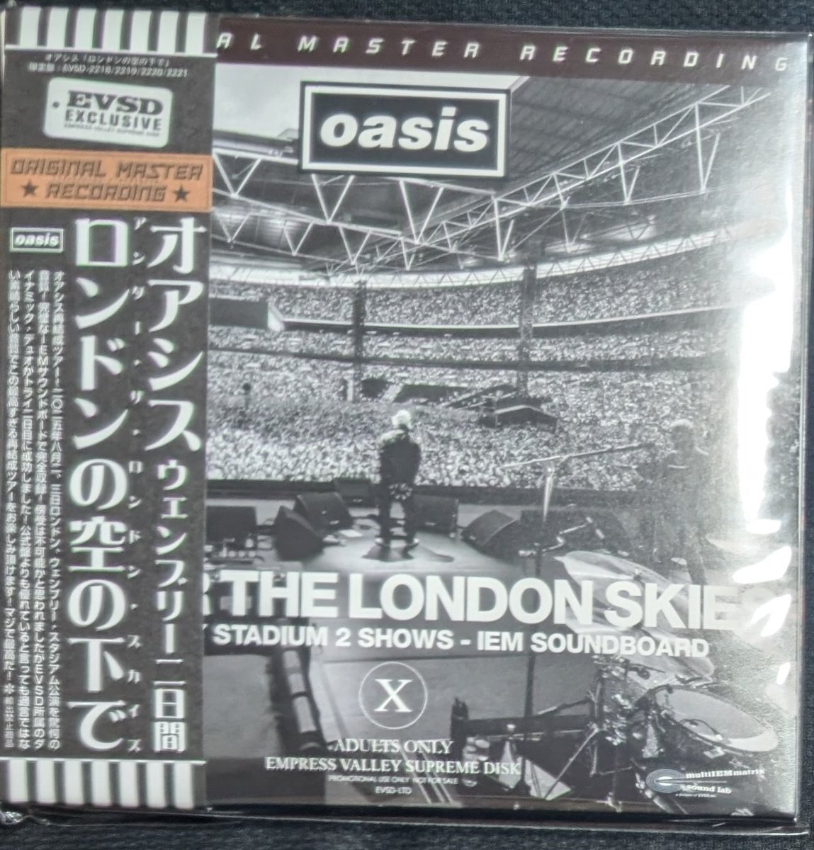 Oasis Wembley Nights Forever 4CD オアシス OASIS / WEMBLEY NIGHTS FOREVER「ウェンブリー伝説の夜」(4CD+BONUS