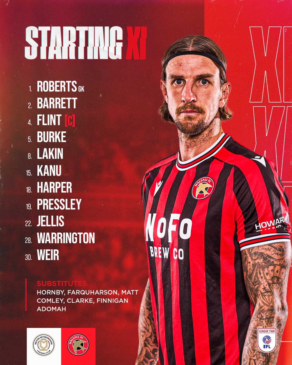 📃 𝐓𝐄𝐀𝐌 𝐍𝐄𝐖𝐒 📃

Your #Saddlers XI! 🙌