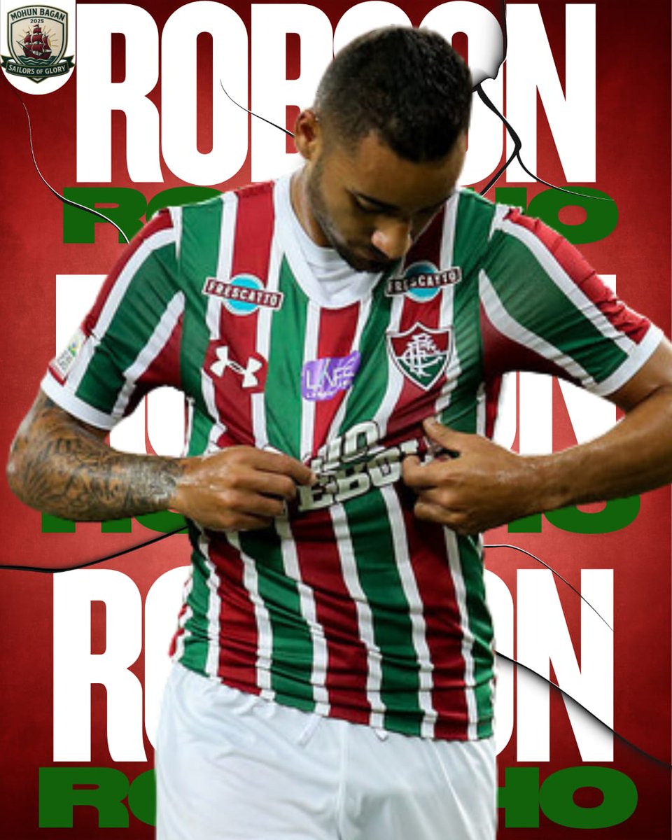 ROBSON ROBINHO becomes the 6th foreigner to don the iconic Green 💚 and Maroon ❤️ jersey this season. Former Basundhara Kings superstar has struck a two year deal with the ISL champions. 

Mohunbagan fans how excited are you?

#MohunBagan #IndianFootball