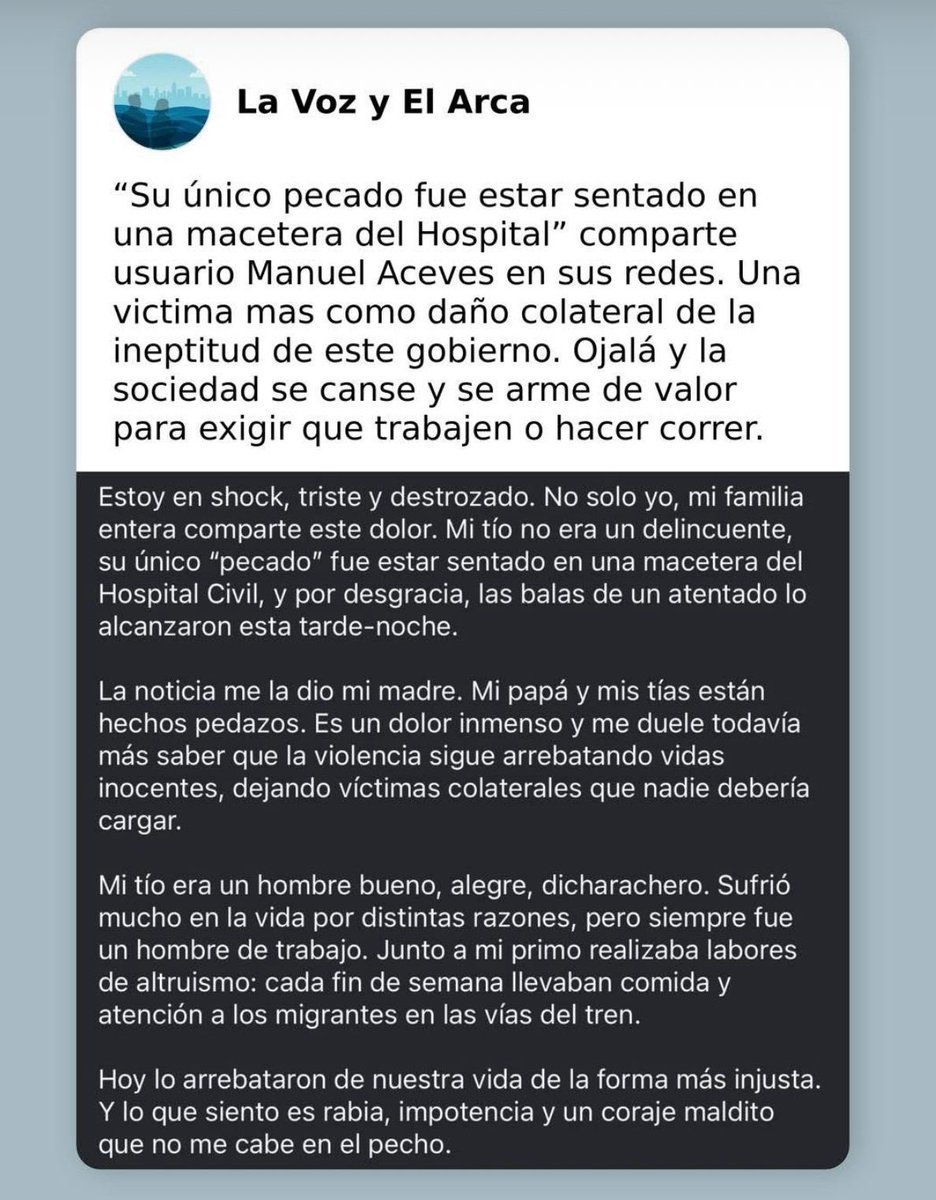 No tan buenos días… el ataque al hospital civil de Culiacán en su área de urgencias debe ser lo más inhumano y miserable que haya pasado en estos últimos meses… 

Neta es de lo más canalla y bajo que pueden hacer. 🤬

Bye!