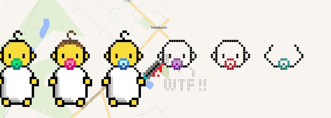 somebody keeps adding bodies to the babies i'm drawing in Newborn