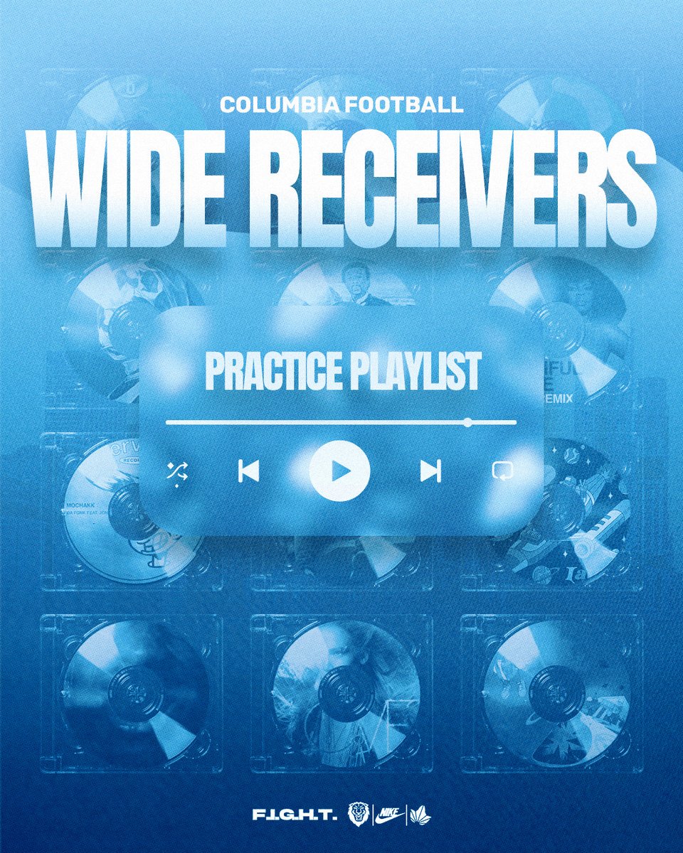 Columbia Football Recruiting (@cufbrecruiting) on Twitter photo Shout out to the Fist Pumpers out there! 
Welcome to the Electric Factory with the Wide Outs AKA DJ Carti โก๏ธโก๏ธ
Day 8: Wide Outs ๐
Listen Here: tinyurl.com/3pht4arj ๐ง
F.I.G.H.T. Shout out to the Fist Pumpers out there! 
Welcome to the Electric Factory with the Wide Outs AKA DJ Carti โก๏ธโก๏ธ
Day 8: Wide Outs ๐
Listen Here: tinyurl.com/3pht4arj ๐ง
F.I.G.H.T.