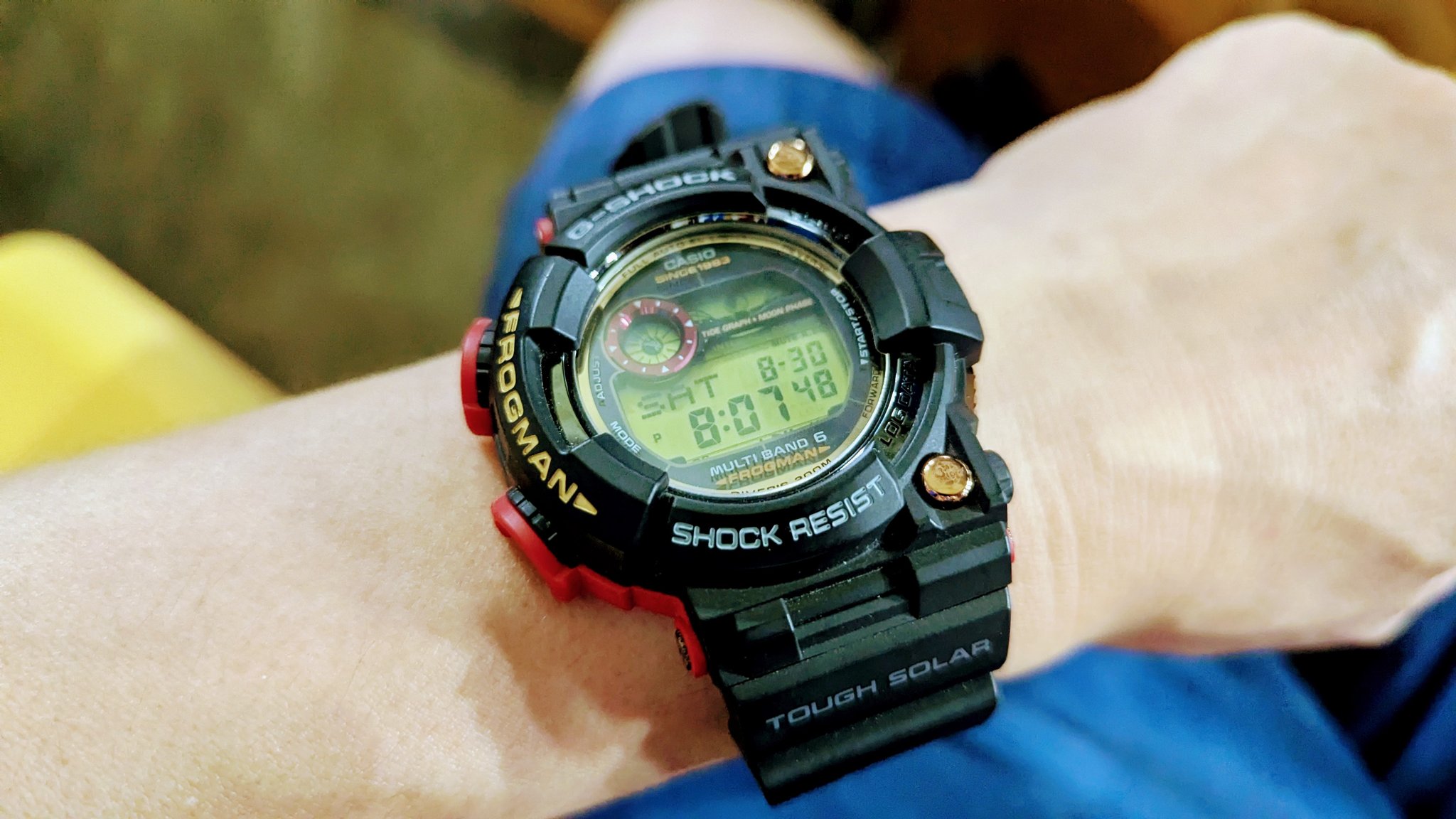 グランパス　G-SHOCK 30周年記念　使用は頻度少ない G-SHOCK名古屋グランパスモデル 30th Anniversary Edition」発売
