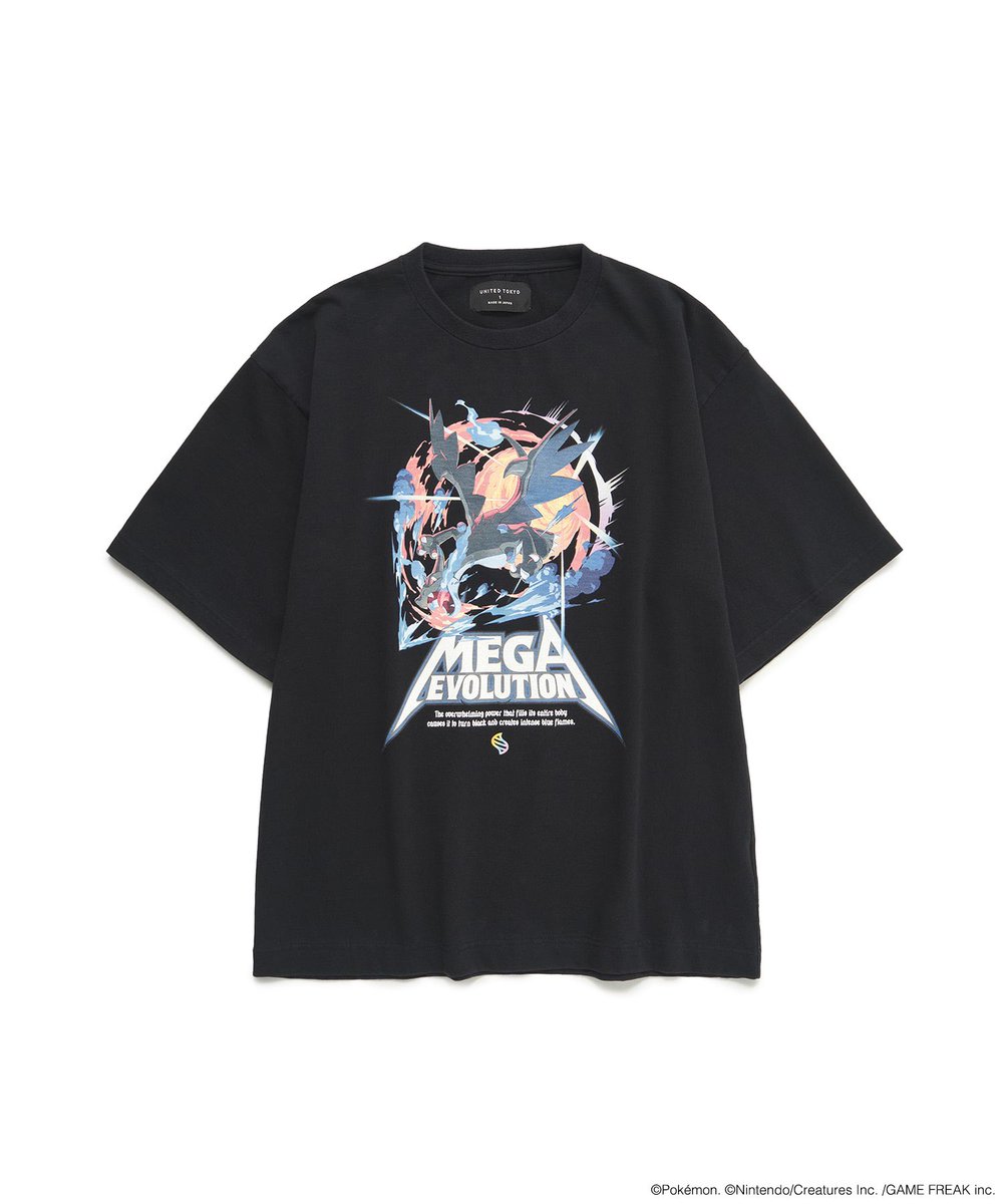 残りわずか／ メガリザードンXをモチーフにした、 Tシャツがまもなく