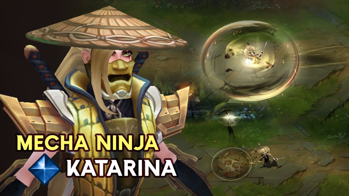 🥷Mecha Ninja Katarina is out! Take a look to her showcase:
🔗youtu.be/RjnQptS0yXE?si…