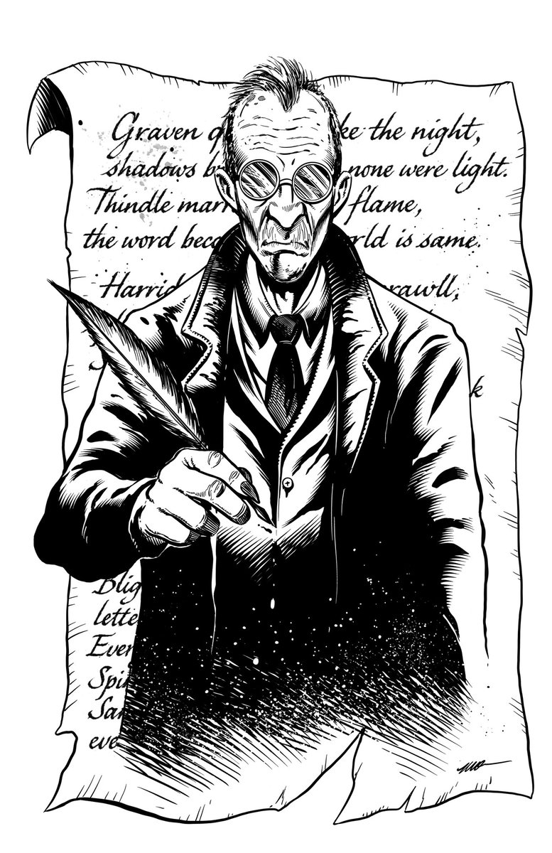 Finished inks for a new piece. I am open for new comic book projects/commissions so don’t hesitate to reach out. #illustration #comicartist