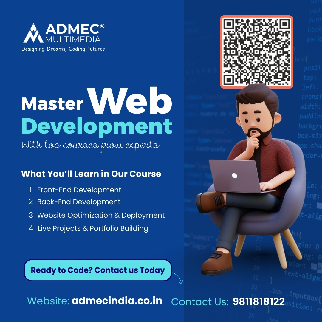 admecinstitute's tweet image. 💻 Code your future with us!
Join the best Web Development Course in Delhi and master front-end & back-end with live projects.
👉 Enroll Now: admecindia.co.in/courses/web-de…
📞 Contact: 9811818122
#WebDevelopmentClasses #WebDevelopmentInDelhi