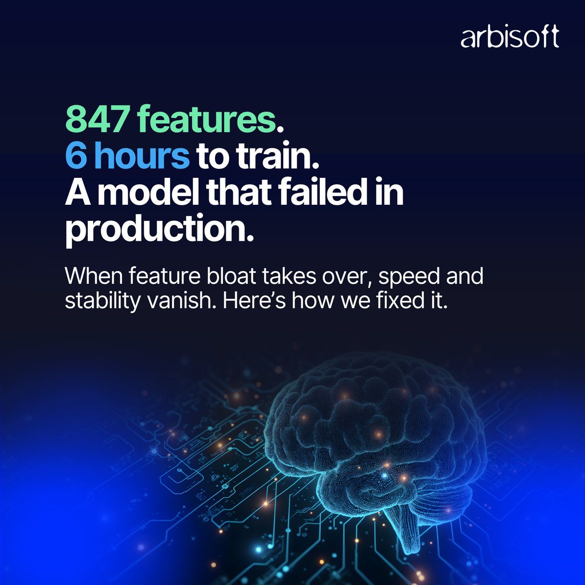arbisoft's tweet image. Your ML model is accurate but painfully slow.
What would you drop: speed or accuracy?
👉 Read the full blog by Aadeel Aslam, Lead Staff Engineer at Arbisoft, to see how we achieved both: f.mtr.cool/kzamyfigtr

#MachineLearning #MLModels #AIOptimization #ArbisoftBlogs