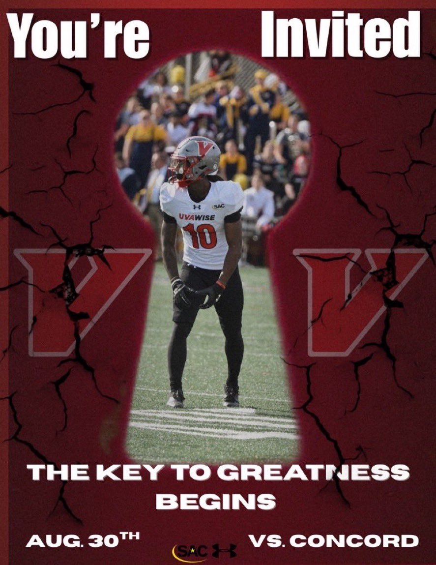 Dryden Anderson-Smith (@drydenas_16) on Twitter photo I will be attending UVA-Wise home opener this afternoon! Go Cavs‼️
<a href="/HillBrent/">Brent Hill</a>
<a href="/BoCampbell34/">Bo Campbell</a>
<a href="/abe_cates/">Abraham Cates</a>
<a href="/TheRealPatHealy/">Coach Pat</a>
<a href="/killerbob98/">Robert Walters</a>
<a href="/NDChattFootball/">Notre Dame High School Football</a>
<a href="/CoachGouldLB/">Coach Gould</a>
<a href="/KirbyCannon4/">Kirby Cannon</a>
<a href="/_CoachTerry_/">CoachTerryWolfpack</a>
<a href="/CSmithScout/">Chris Smith</a> I will be attending UVA-Wise home opener this afternoon! Go Cavs‼️
<a href="/HillBrent/">Brent Hill</a>
<a href="/BoCampbell34/">Bo Campbell</a>
<a href="/abe_cates/">Abraham Cates</a>
<a href="/TheRealPatHealy/">Coach Pat</a>
<a href="/killerbob98/">Robert Walters</a>
<a href="/NDChattFootball/">Notre Dame High School Football</a>
<a href="/CoachGouldLB/">Coach Gould</a>
<a href="/KirbyCannon4/">Kirby Cannon</a>
<a href="/_CoachTerry_/">CoachTerryWolfpack</a>
<a href="/CSmithScout/">Chris Smith</a>