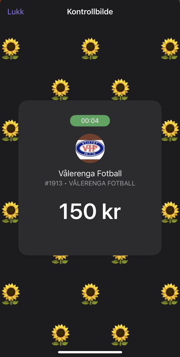 Vi får ikke dratt på kamp i dag, men vi legger selvfølgelig penger igjen i kiosken, som vanlig! Vipps til #1913