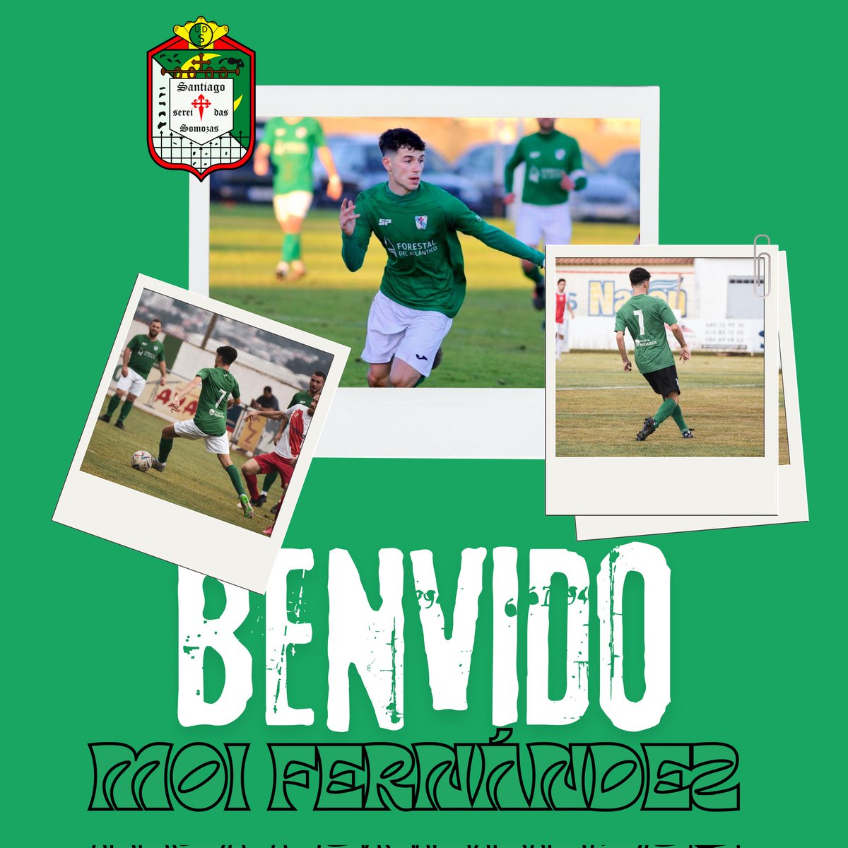 Comunicado oficial: Moi Fernández 

👉🏼 bit.ly/MoiFernández

Benvido á túa casa, <a href="/MoiFernandez8/">moisés fernandez</a>! 💚

#UDSomozas