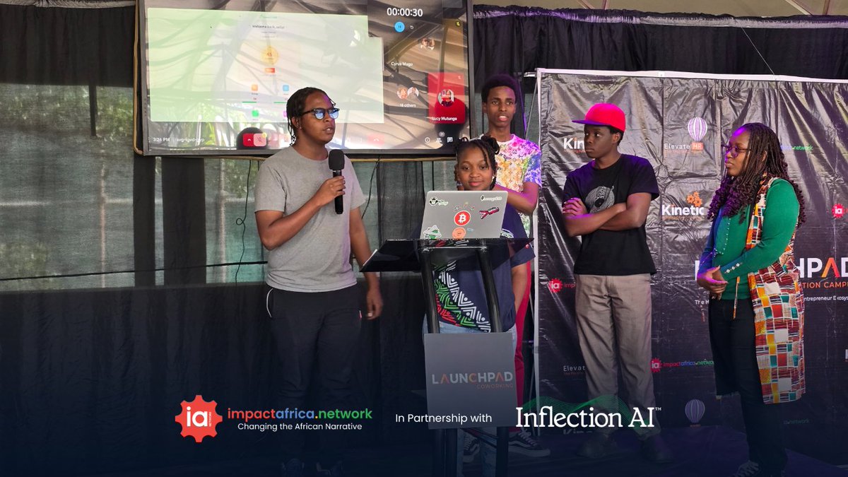 IANetworkTweets's tweet image. Presentations are underway! Teams are showcasing bold, creative solutions built around our theme: AI for Good: Addressing Climate Change with AI.

Exciting ideas, real impact. Stay tuned for the winners!

#ImpactAfricaNetwork #InfletionAI #AIHackathon #AIForGood #ClimateChange