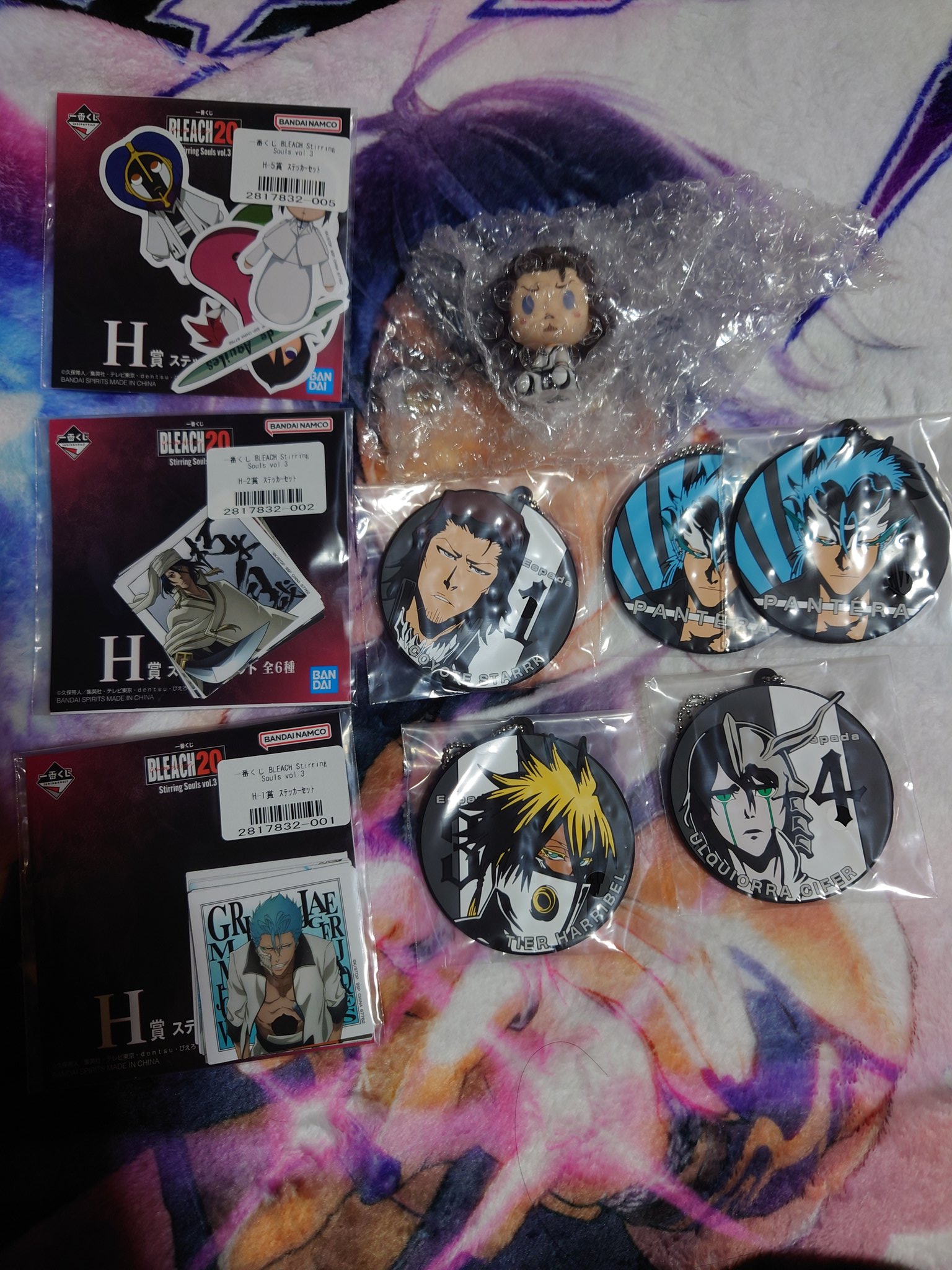BLEACH　一番くじ　ちょこのっこ　ウルキオラ　グリムジョー　ノイトラ　ゾマリ ブリーチBLEACH一番くじE賞ちょこのっこウルキオラ｜Yahoo