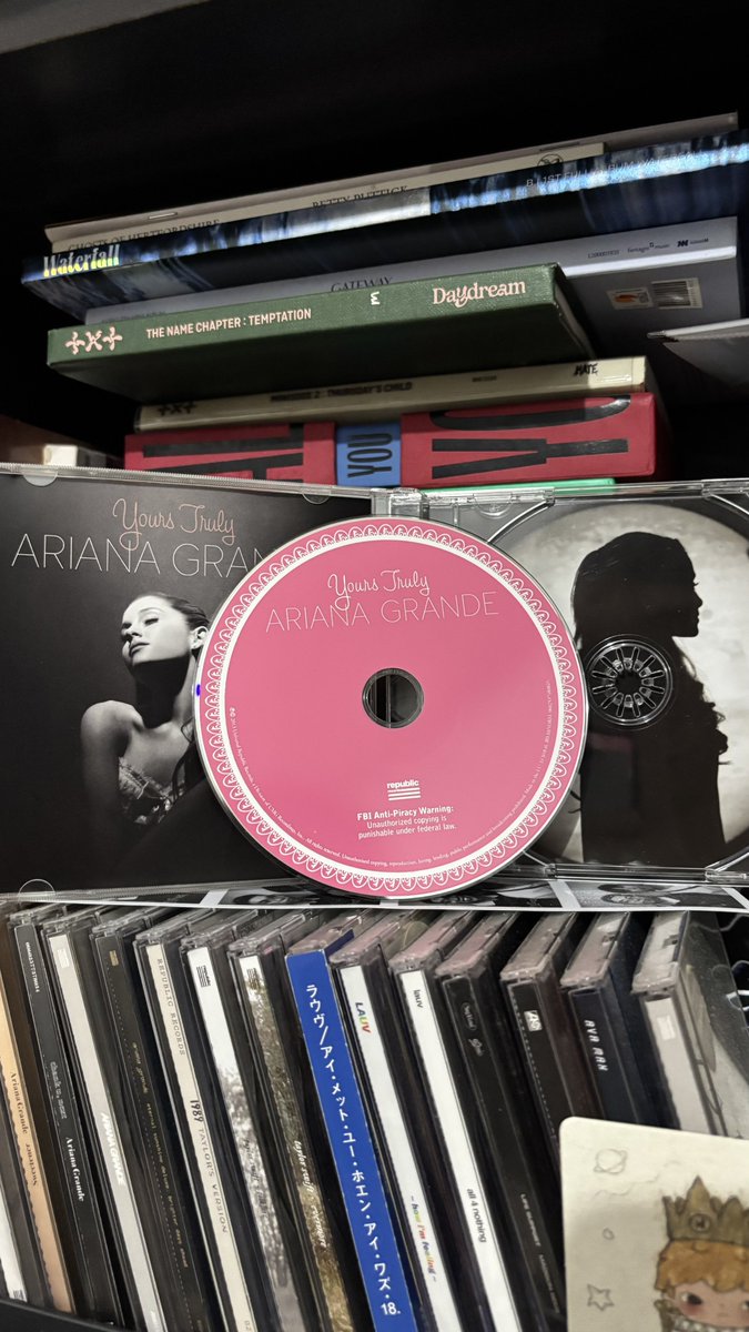 khastergrande's tweet image. happy 12 years of yours truly ! &amp;lt;3 #yourstruly