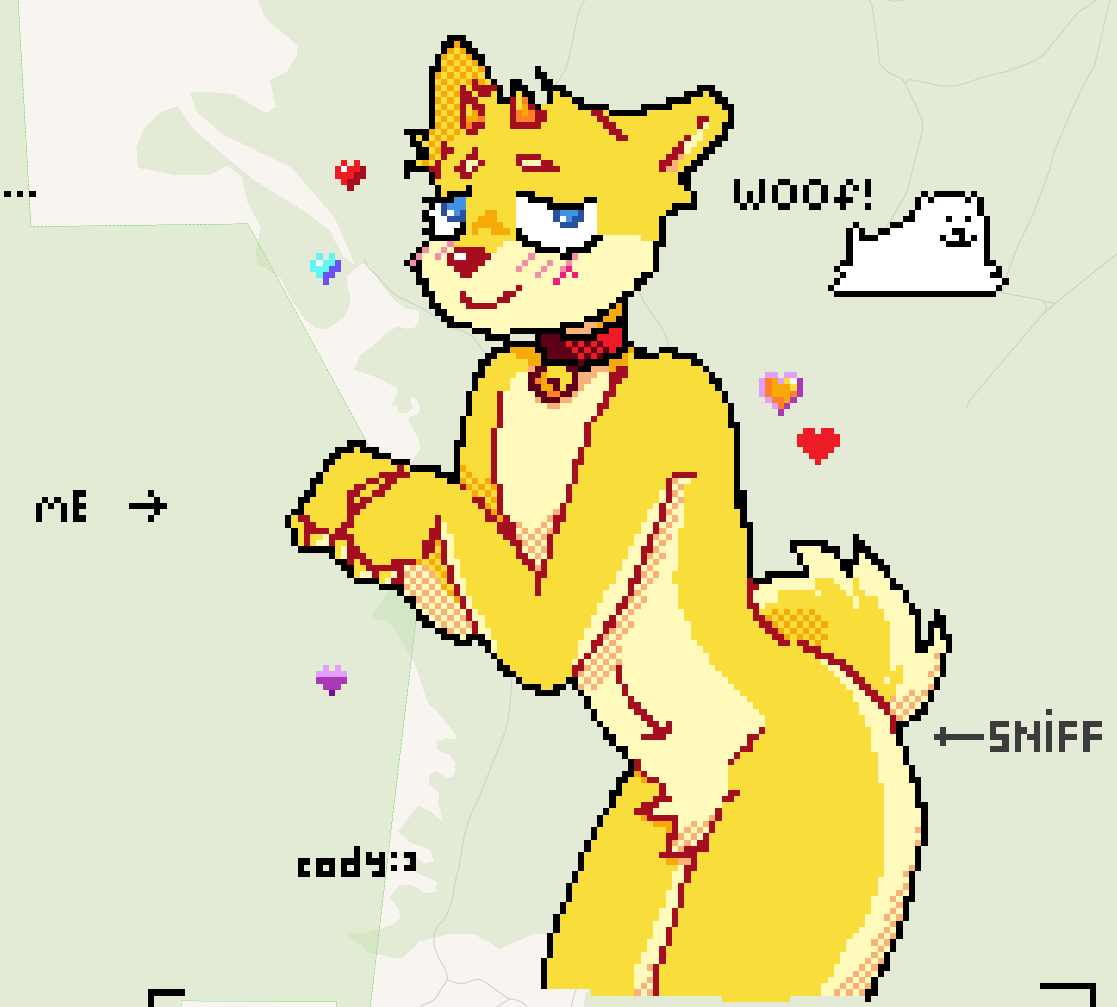 background is my weak point

#furryartwork #furry #wplace #pixelart