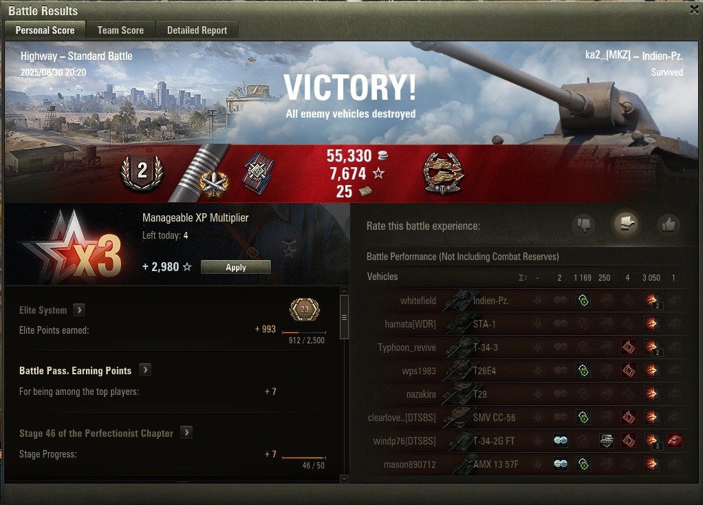 Indien-Pz 3MoE！ 73戦

りはびり3もえ！
言うほど弱くなかった！顔ぱんちで弾薬庫壊れるのは愛嬌。いやわからん......

バフが楽しみ！

178両目！