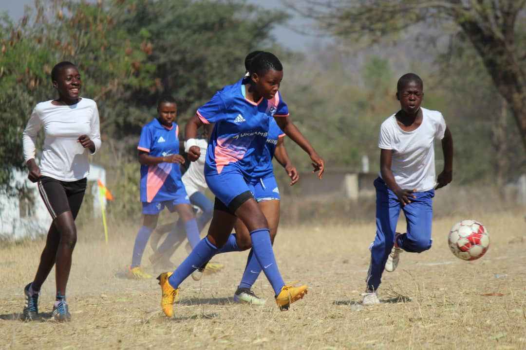 #Happeningnow Shamwari Yemwanasikana is proudly taking part in a two-day Girls and Goals “Kick Out Child Marriages Soccer Tournament an initiative by Rozaria Memorial Trust. <a href="/GirlsNotBrides/">Girls Not Brides</a> <a href="/UNFPA_Zimbabwe/">UNFPA Zimbabwe</a> <a href="/amplifyfund/">AmplifyChange</a> <a href="/euinzim/">EU Delegation to Zimbabwe 🇪🇺</a> <a href="/DiakoniaAfrica/">DiakoniaAfrica</a> <a href="/vanyaradzayi/">Nyaradzayi Gumbonzvanda</a> <a href="/GBVnet/">GBV Prevention Net</a> <a href="/ecozim/">ECOZI</a>