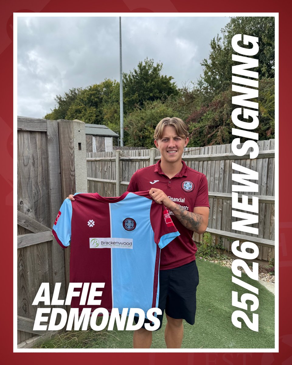 ✍️ NEW SIGNING ✍️

The club are delighted to announce the signing of Alfie Edmonds, from Step 3 side <a href="/HartleyFC/">Hartley Wintney FC</a> !!

A huge thanks Hartley for their support in getting this over the line!!

Welcome, <a href="/AlfieEdmonds7/">Alfie Edmonds</a> 👊👍
#Baggies <a href="/ComCoFL/">Combined Counties Football League</a>