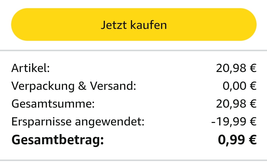 Bruder was.
(Hab einfach alle verfügbaren coupons genutzt 😂)