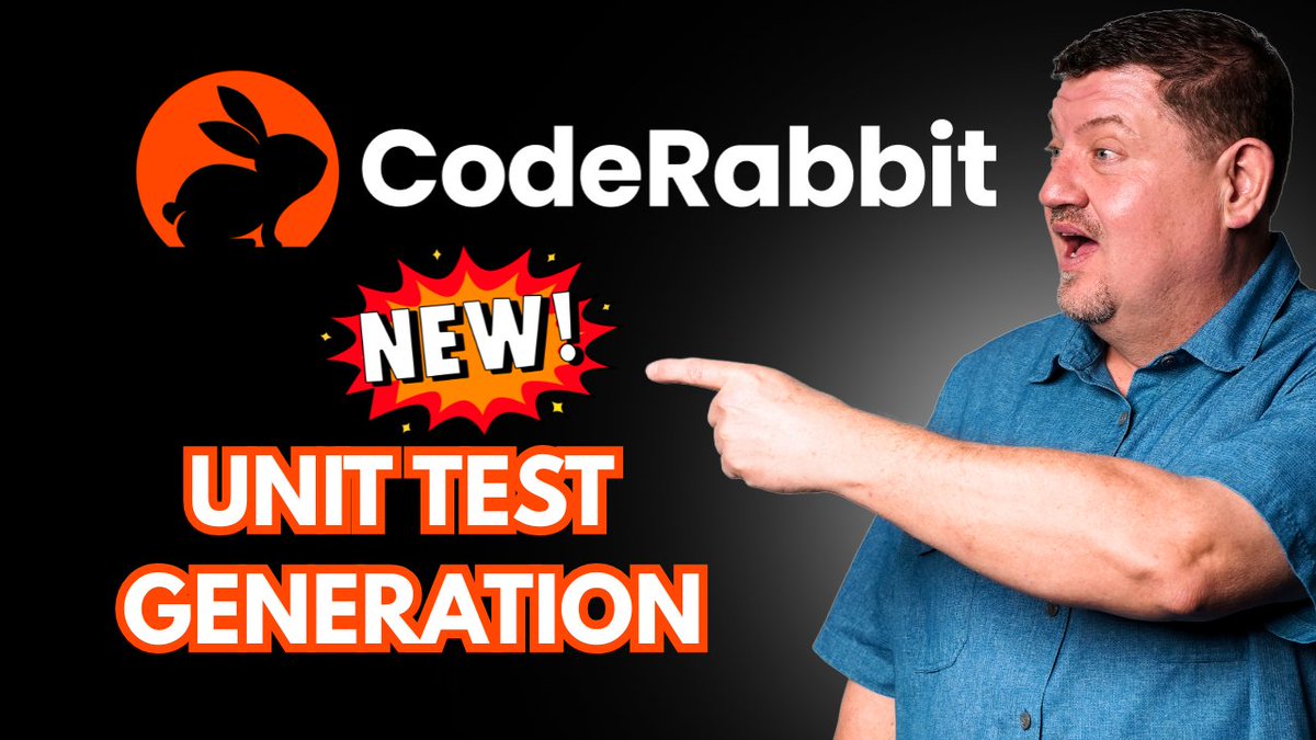 loadtester's tweet image. 🐰 CodeRabbit’s new Unit Test Generation is live! AI-powered tests tailored to your project’s style &amp;amp; edge cases. Just comment `@coderabbitai generate unit tests`. Try it! 🐰

🔗 bit.ly/coderabbitunit…

#DevTools #UnitTesting #AI