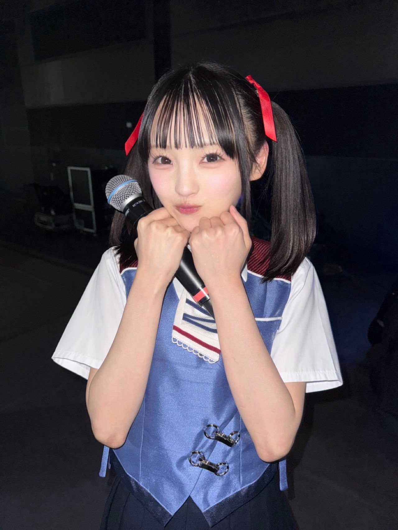 NMB48新澤菜央 直筆サイン入りチェキ オフィシャルショップクレーンゲーム景品 NMB48新澤菜央 直筆サイン入りチェキ 8周年記念ライブ会場