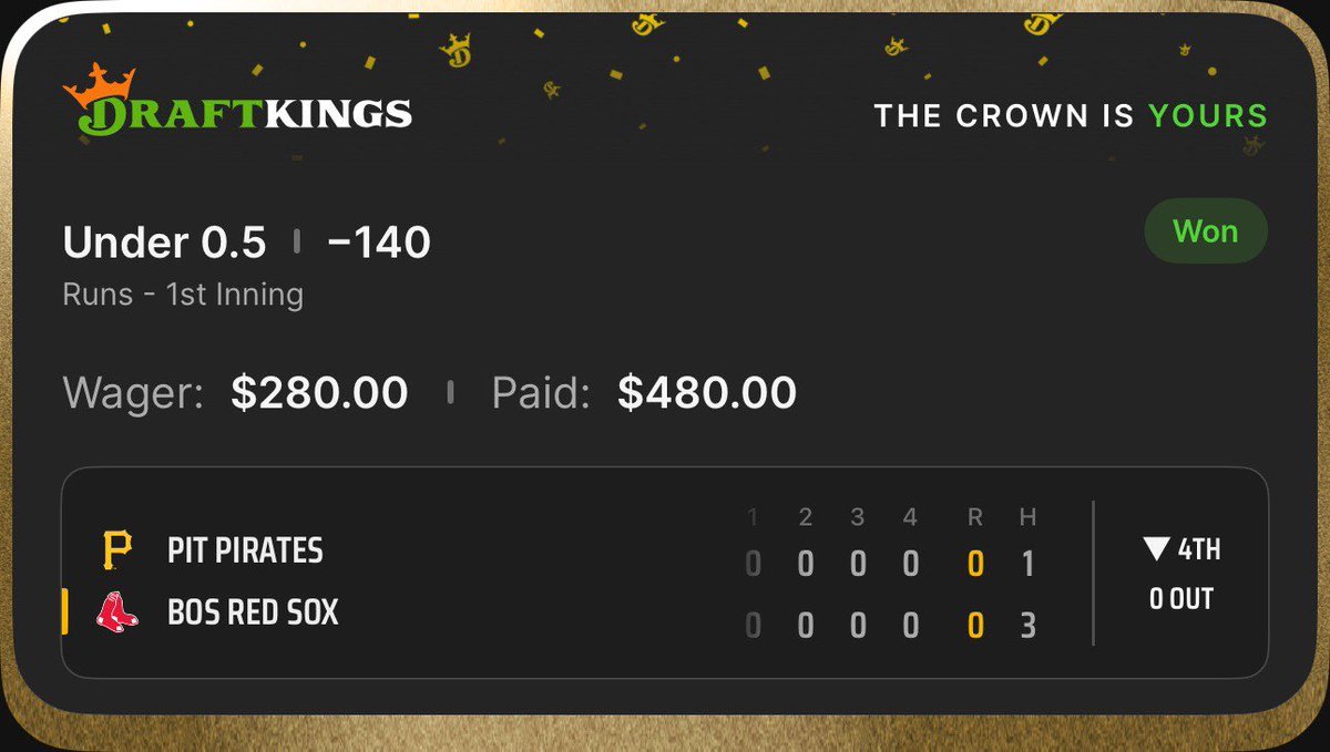 Winner called out in premium last night by <a href="/BetWithBlake/">Blake Kamms</a>