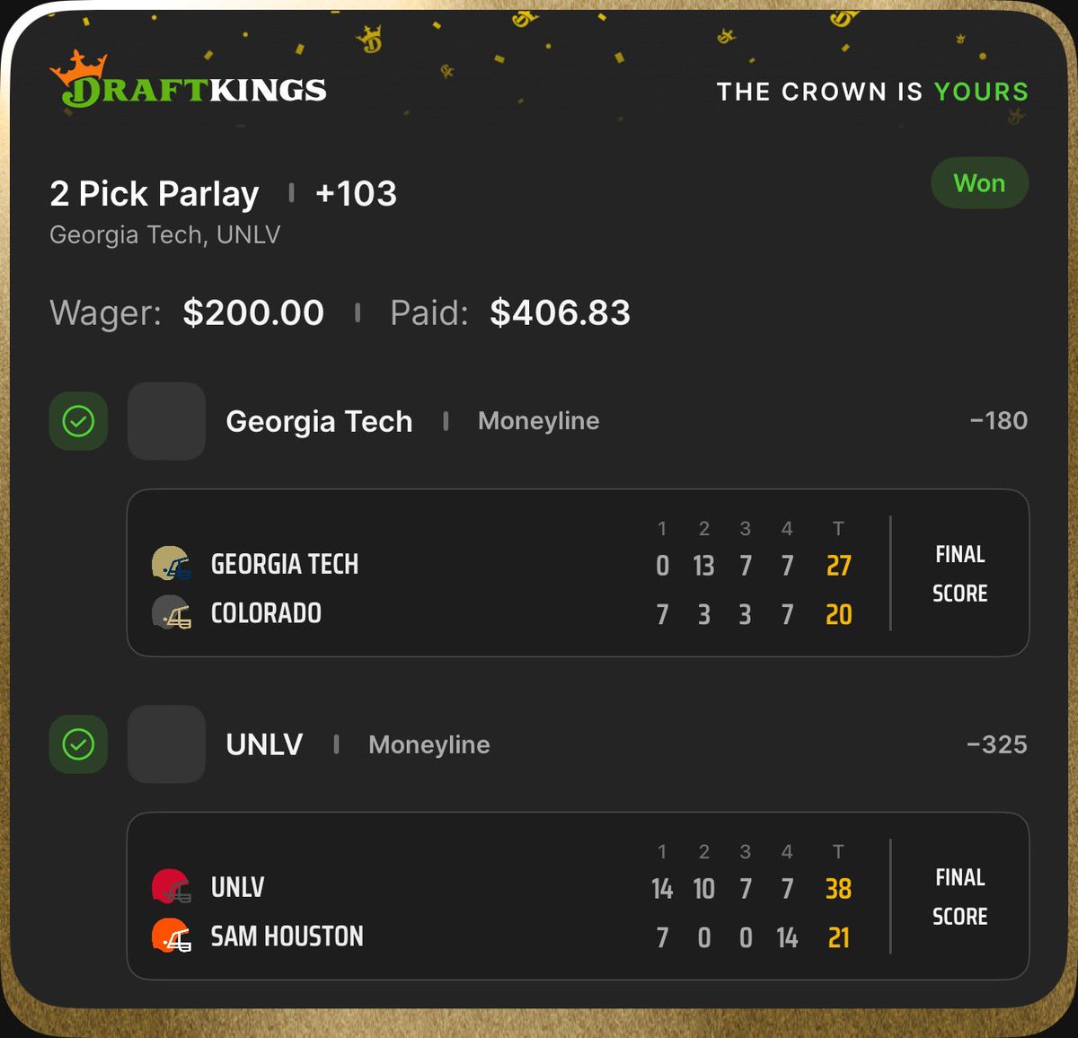 Winner called out in premium last night by <a href="/ItsMarcusSalas/">marcus</a>