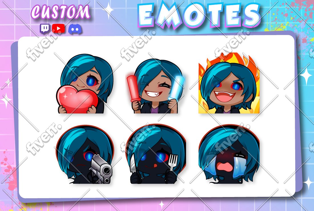 tfdragoo's tweet image. WE HAVE NEW EMOTES! Credit to the Wonderful Zulfani A on Fiverr for his wonderful work and professionalism. You made this so easy and took so much off my plate, thank you so much for your valuable time and effort!
You can find our wonderful man here! fiverr.com/s/e6Abkw3