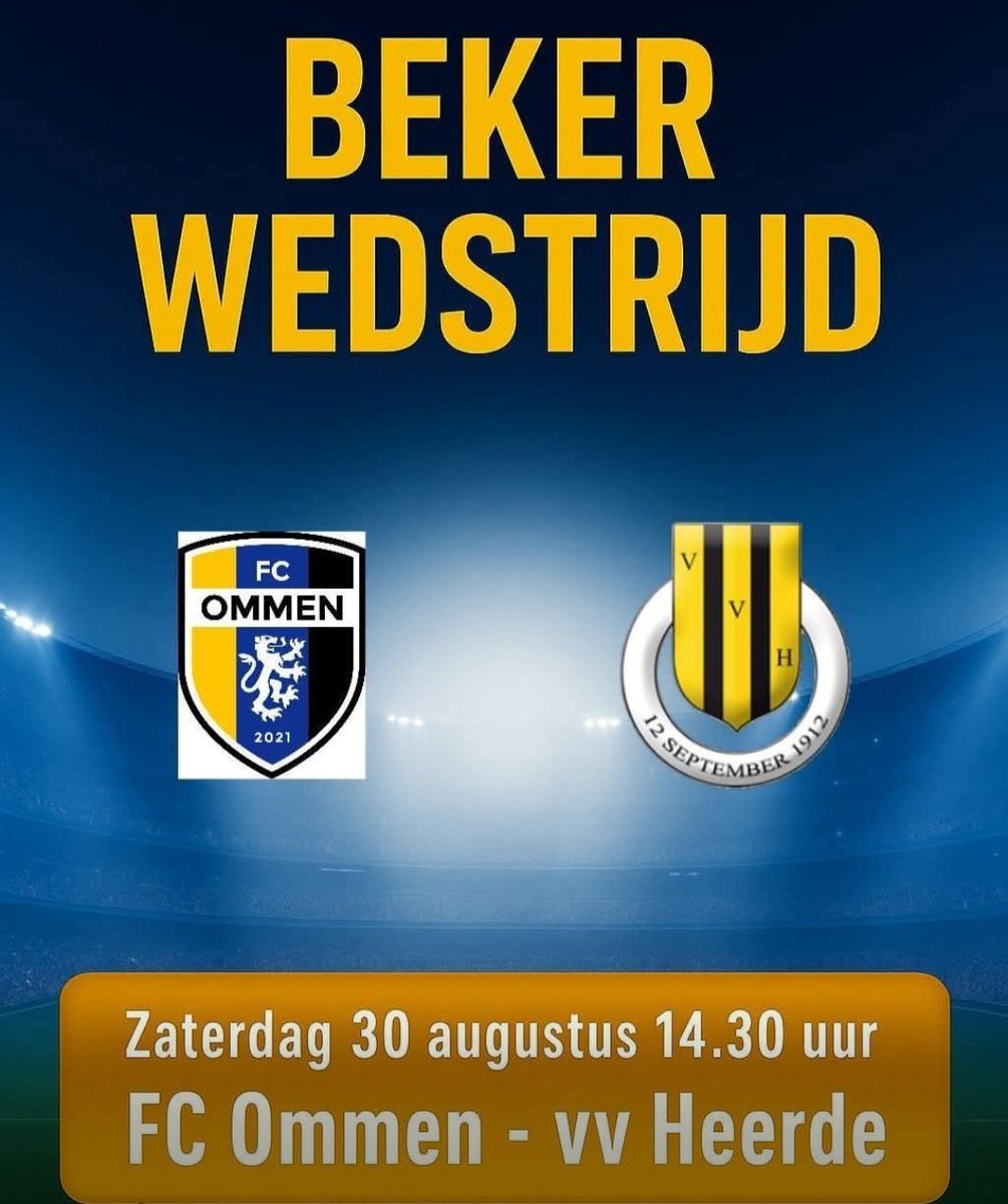 29 min gespeeld Ommen komt op 1-0 voorsprong