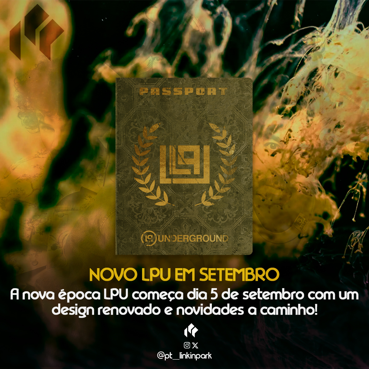 1 ano depois do regresso, o LPU vai apresentar novidades para a época 2025/2026, incluindo 15% de desconto em itens selecionados na loja oficial da banda

A quem tem a subscrição ativa, verifiquem os detalhes de pagamento atuais para ser renovado dia 5 de setembro🤘🏼