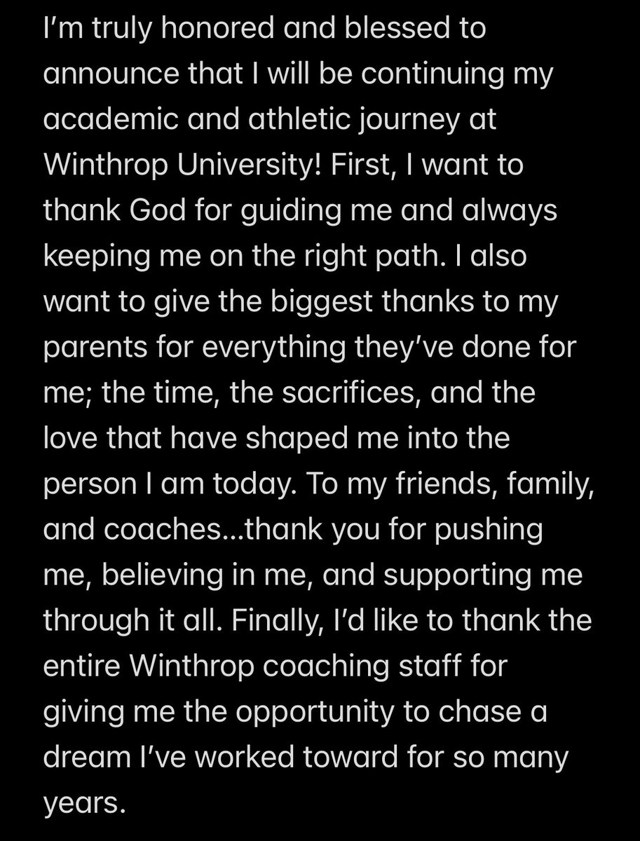 Committed!!

<a href="/PanthersProgram/">Panthers Baseball</a> <a href="/hshsbaseball06/">Hawks Baseball</a> <a href="/BridgesKyle10/">Kyle Devon Bridges</a> <a href="/Clemdawg9/">Scott Clemons</a> <a href="/RAWHS7/">Rod Whitesell</a> <a href="/Newperry/">Tim Perry</a> <a href="/coachnapWU/">Mike Napolitano</a> <a href="/BelloMikey/">Mike Bello</a> <a href="/MikeMcGuire30/">Mike McGuire</a> <a href="/WinthropBSB/">Winthrop Baseball</a>