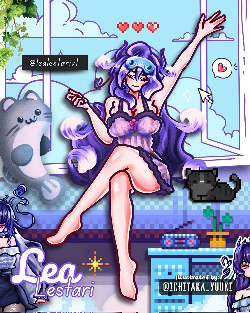 ichitaka_yuuki's tweet photo. Lea Lestari New Outfit! Level up with cuteness unlocked! 💜🕹️
.
.
Fanart of @LeaLestariVT
.
.
#LeaLestari #AliranLele #Galeleri #Leleroi #IndoVtuber #ibispaintx🎨 https://t.co/VTXUHqpPMo