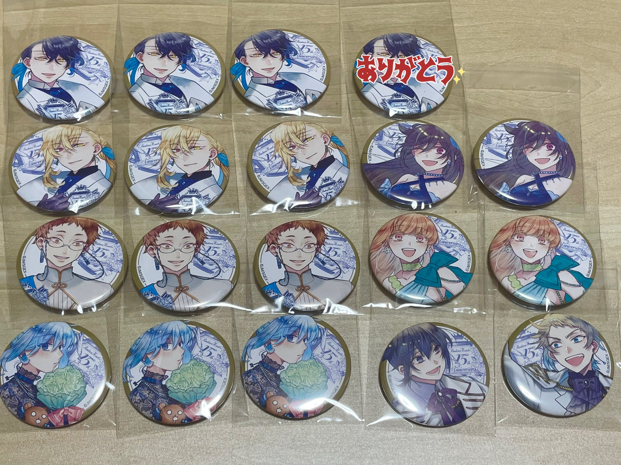 パンドラハーツ 花言葉 缶バッジ PandoraHearts 花言葉 缶バッジ - メルカリ