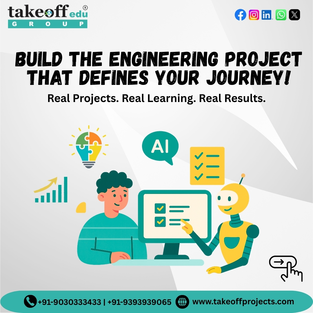 takeoffedugroup's tweet image. 🚀At Takeoff Edu Group, we help engineering students turn ideas into impactful projects & internships.
#EngineeringProjects #EngineeringStudents #CSE #EEE #VLSI #EmbeddedSystems #MATLAB #AIProjects #ProjectGuidance #Internships #FutureEngineers #SkillDevelopment #TakeoffEduGroup